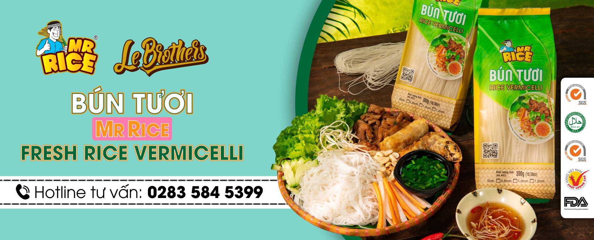 fresh rice vermicelli