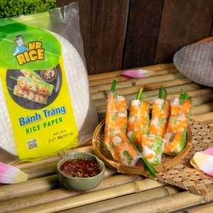 FRESH ROLL RICE PAPER- MR RICE - 22CM