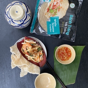 WHITE SESAME CRACKER- DUY ANH 