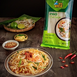 RICE STICK - STRAIGHT RICE NOODLE - MR RICE 